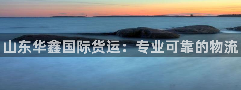 尊龙app怎么样：山东华鑫国际货运：专业可靠的物流