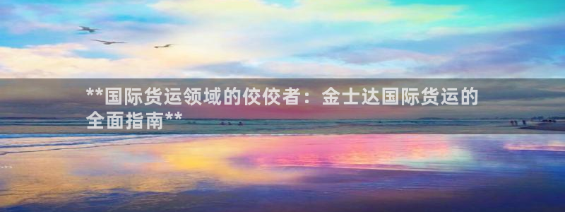 尊龙怎么没消息了：**国际货运领域的佼佼者：金士达国际货